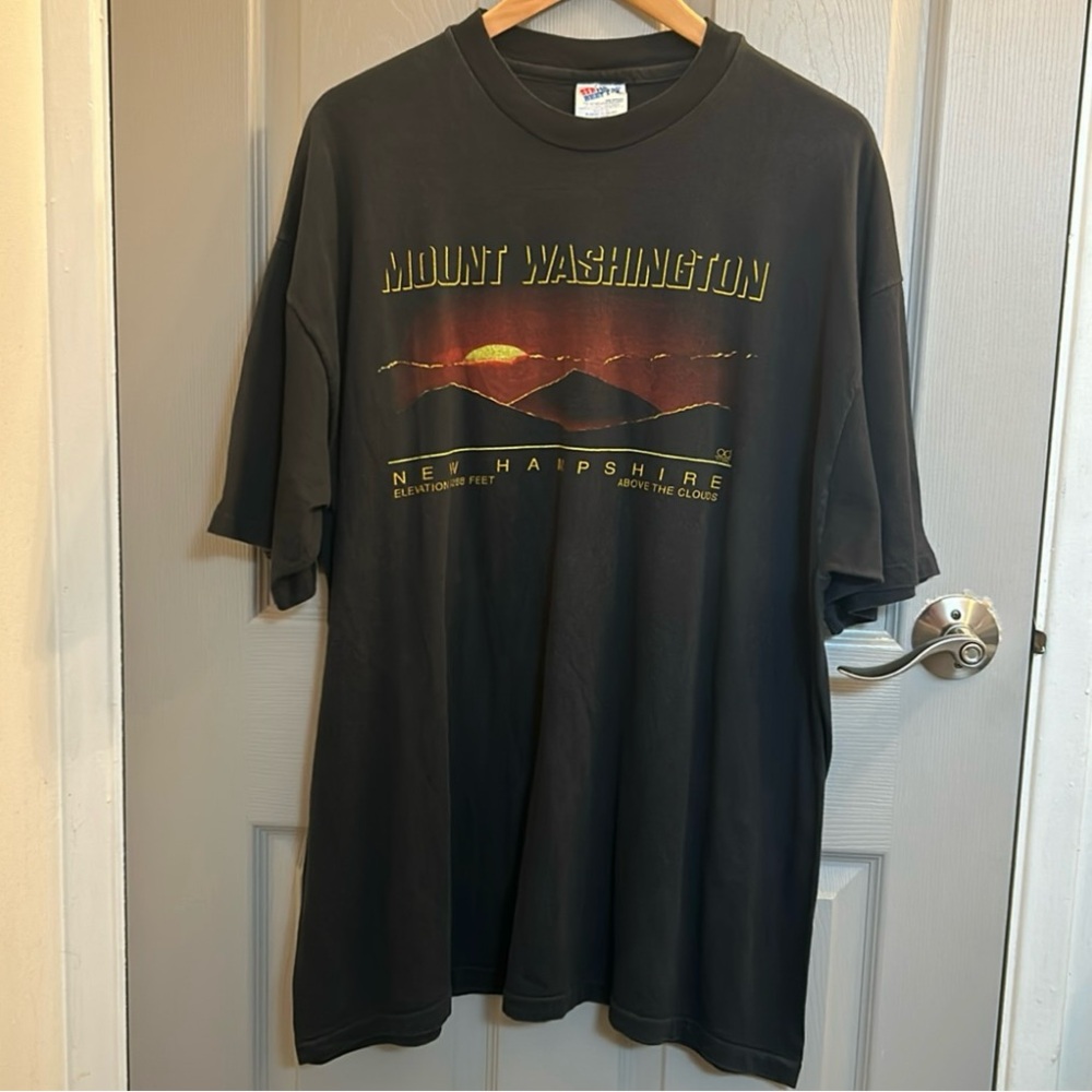 Mount Washington Shirt XXL 2XL Sunrise Sunset
